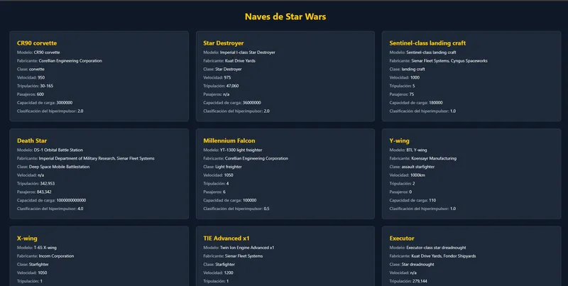 Starwars API